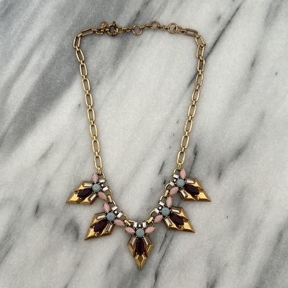 J.Crew Rhinestone Necklace - Picture 2 of 4